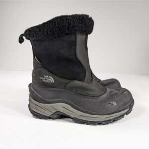 The North Face Boots Women's Sz 6 Black Greenland Primaloft Insulated Waterproof
